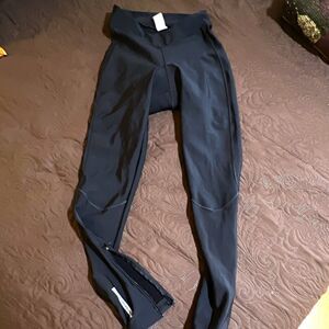 Performance Women's Padded Cycling Tights Footless Black Size M